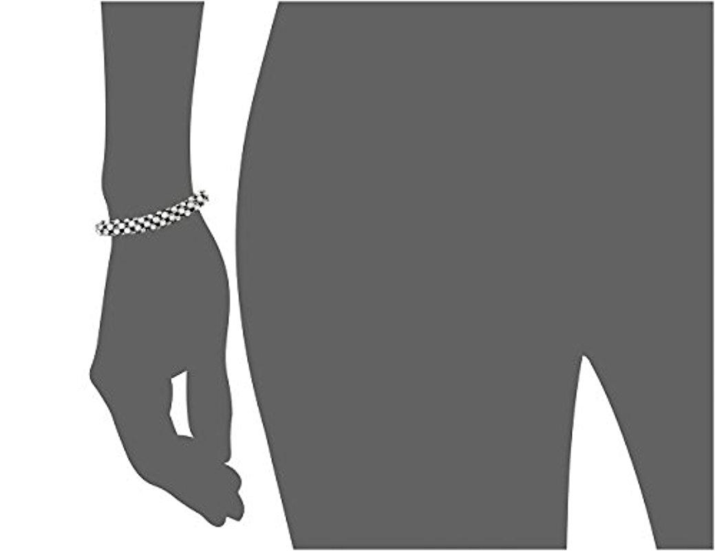 Michael Kors Park Avenue Silver-tone Strand Bracelet in Metallic | Lyst