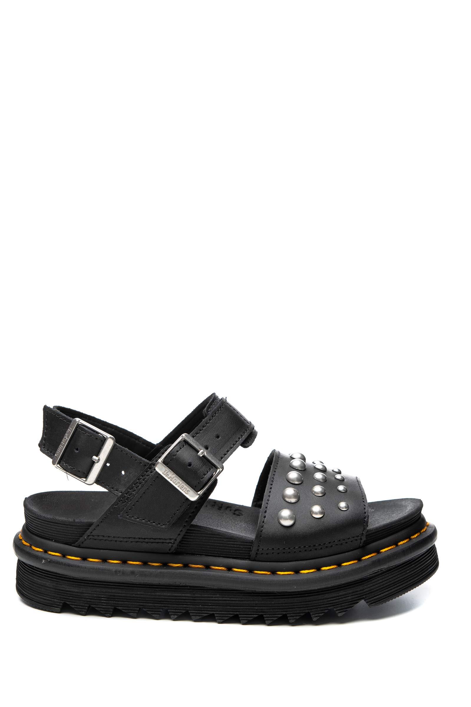 Studs Voss Black Sandal