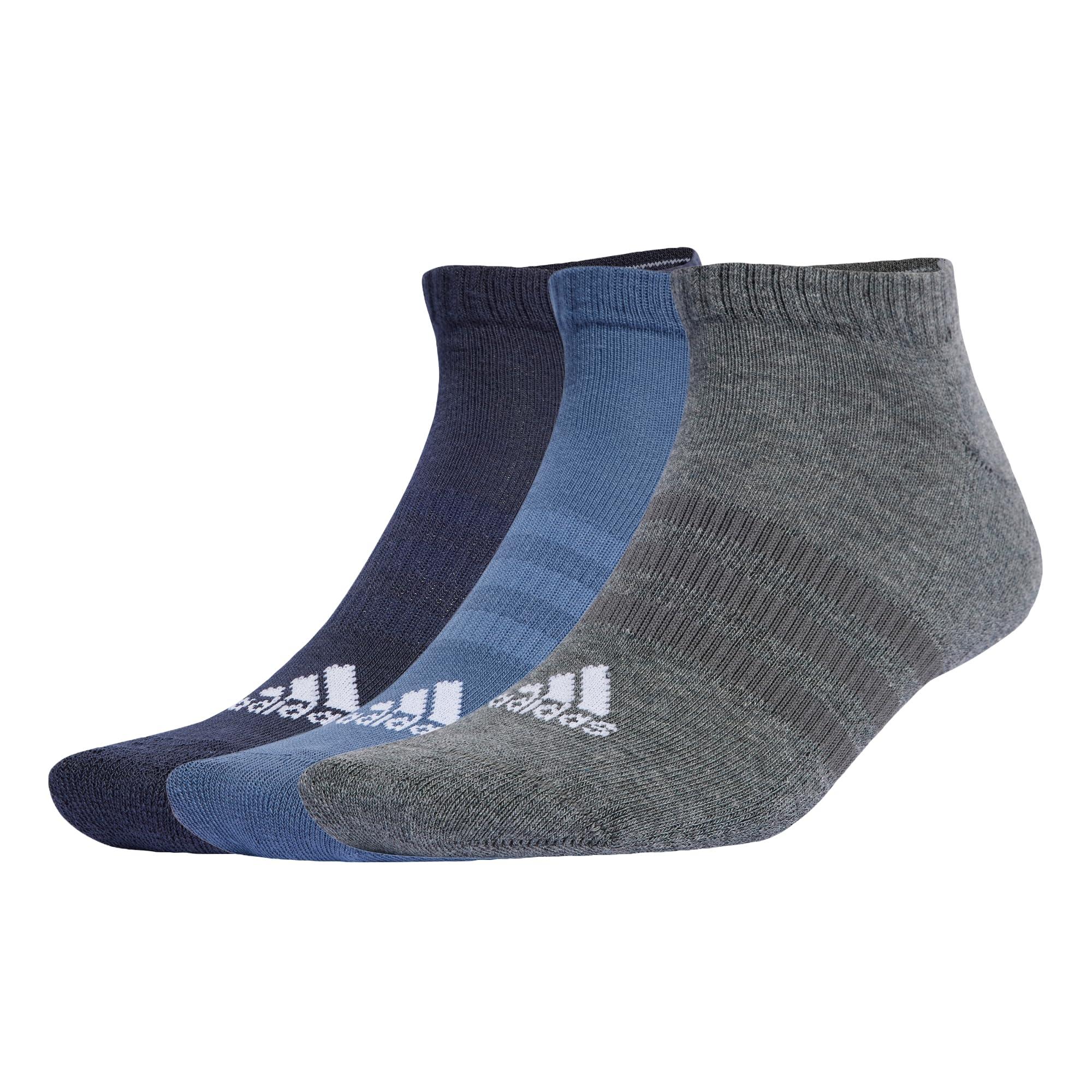 adidas Cushioned Low-Cut Socks Pairs in Blue Lyst UK