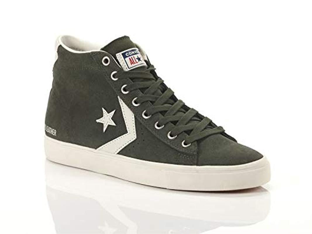 converse lifestyle pro leather mid