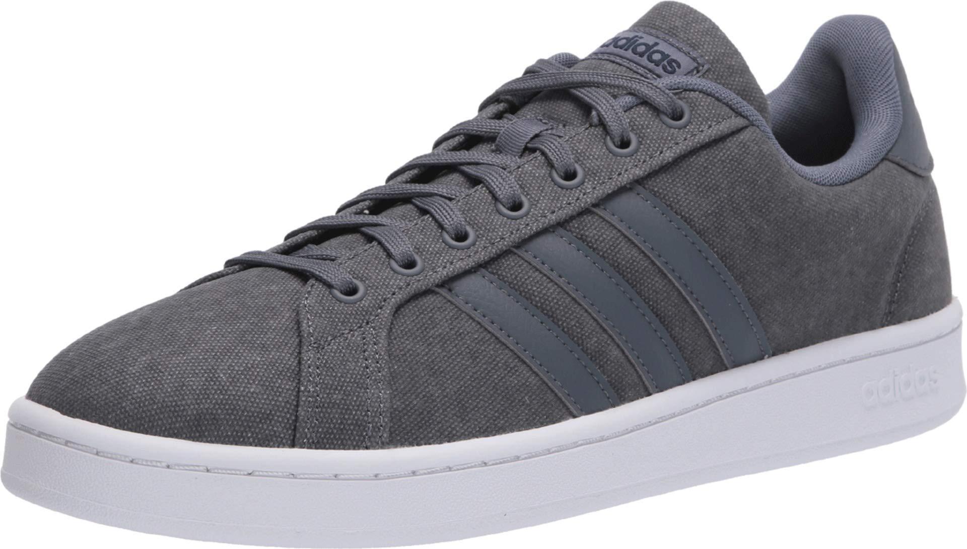 adidas Suede Grand Court Sneaker, Onix/legend Ink, 6.5 M Us - Save 40% |  Lyst