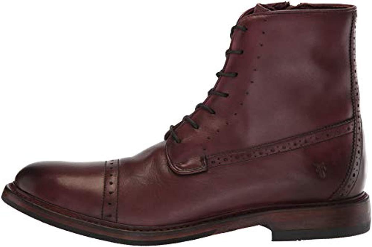 frye oxblood boots