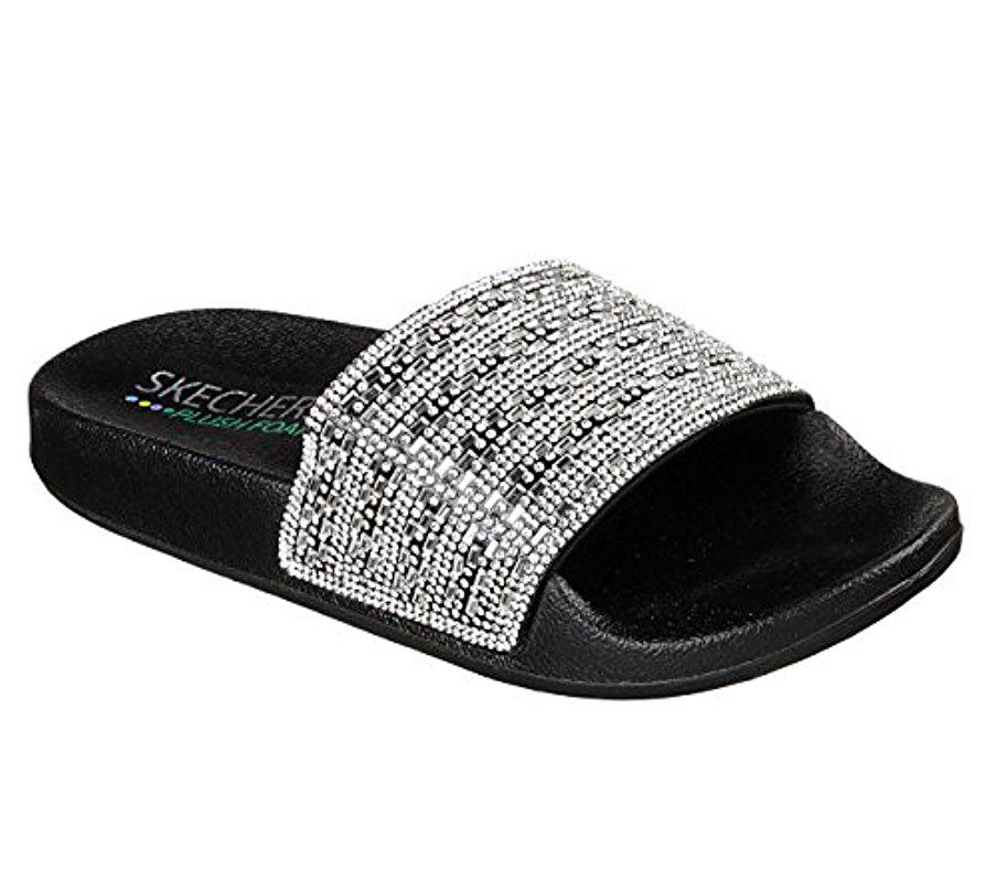 skechers bling flip flops