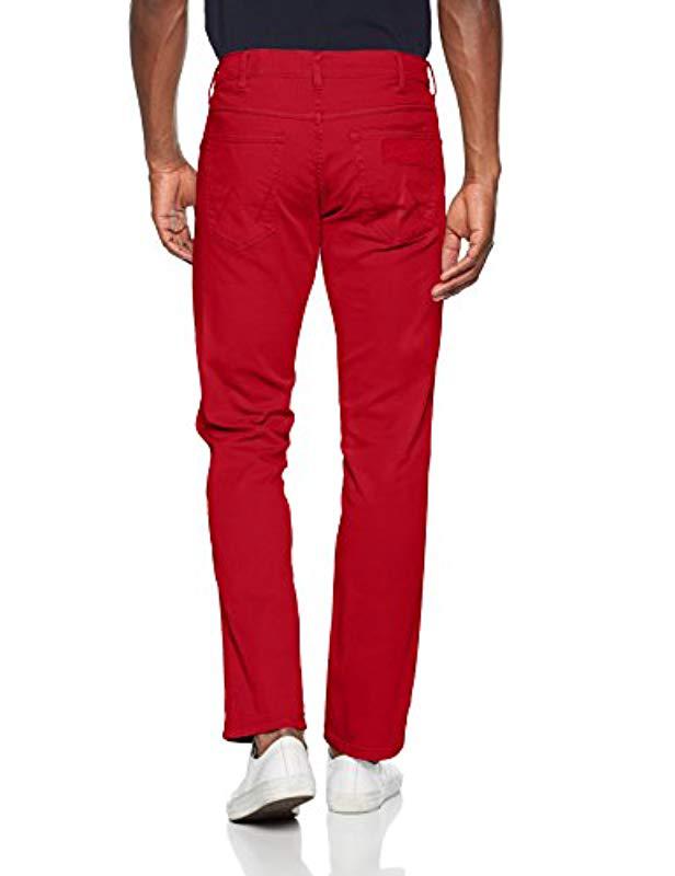 wrangler red pants