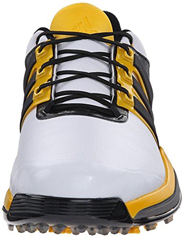 adidas 'adipower Boost' Golf Shoe in Yellow for Men Lyst
