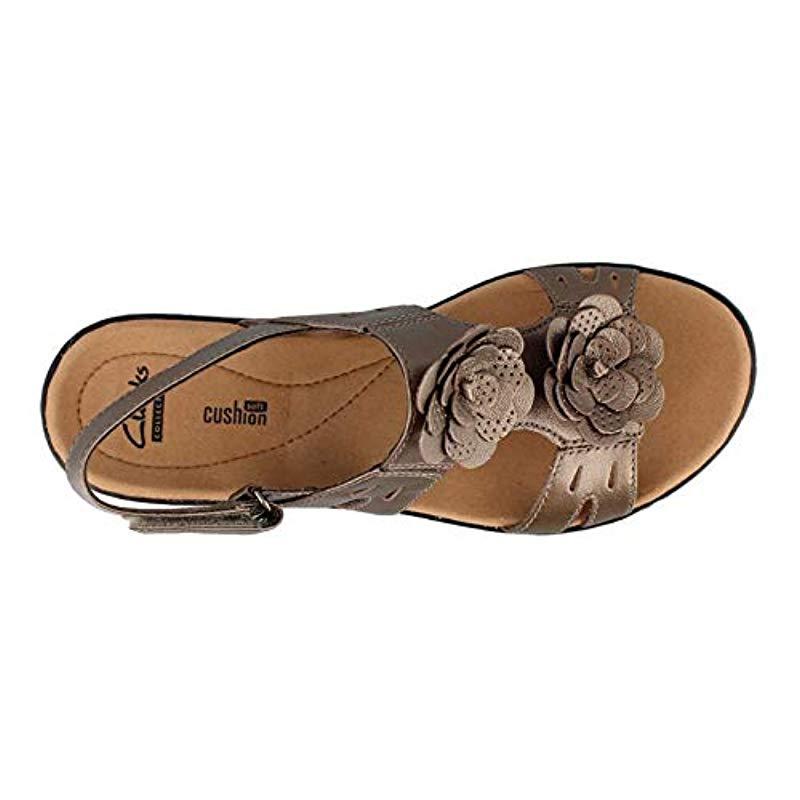 clarks women's leisa claytin flat sandal