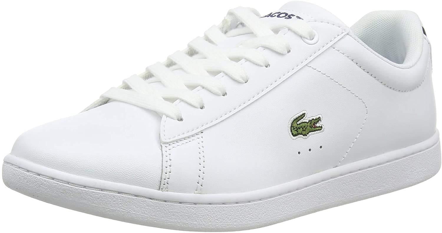 Lacoste Leather Carnaby Bl1 Trainers in White - Save 50% | Lyst UK