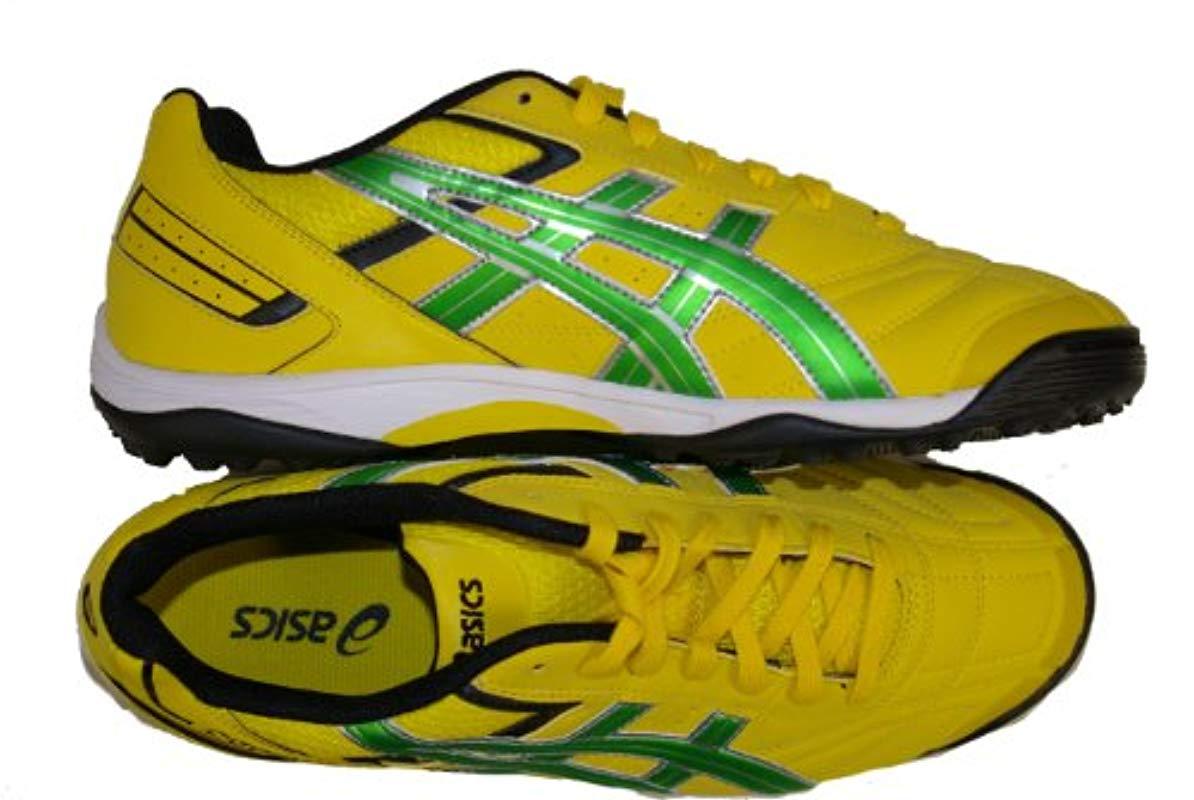 Asics Synthetic Copero S Turf Football Shoes Yellow for ...