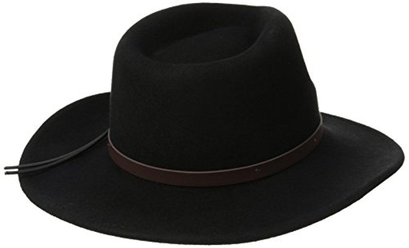 Woolrich Crushed Felt Outback Hat in 