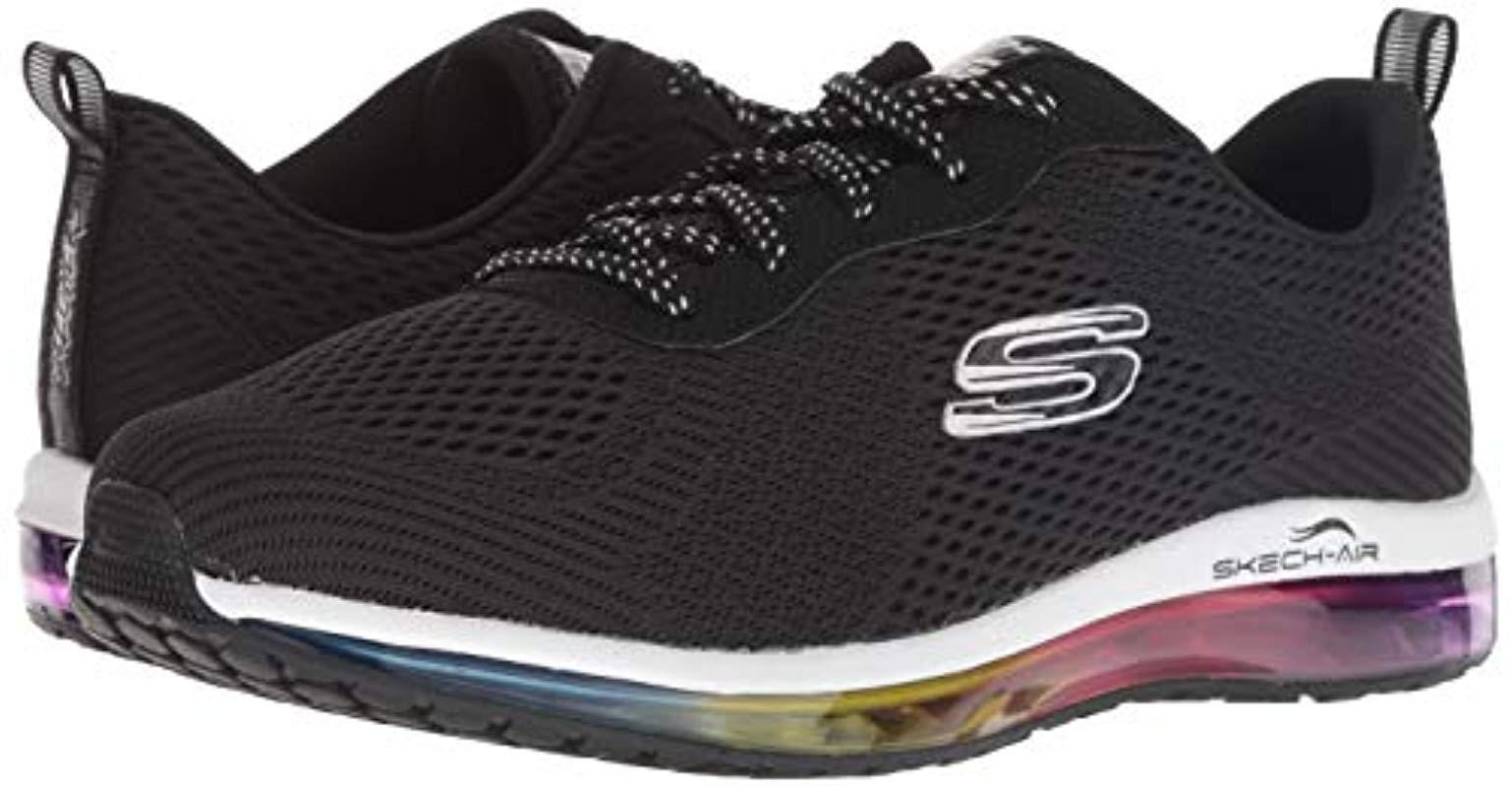 skechers air infinity mujer negro