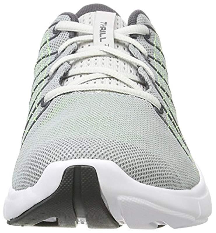 ua thrill running shoes