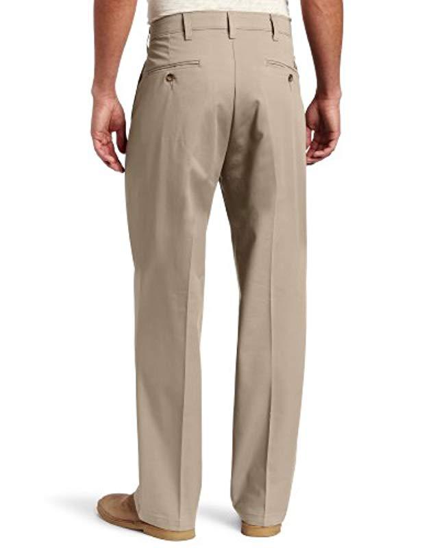 Lee Jeans Big Tall Comfort Waist Custom Fit Pleated Pant In Mid
