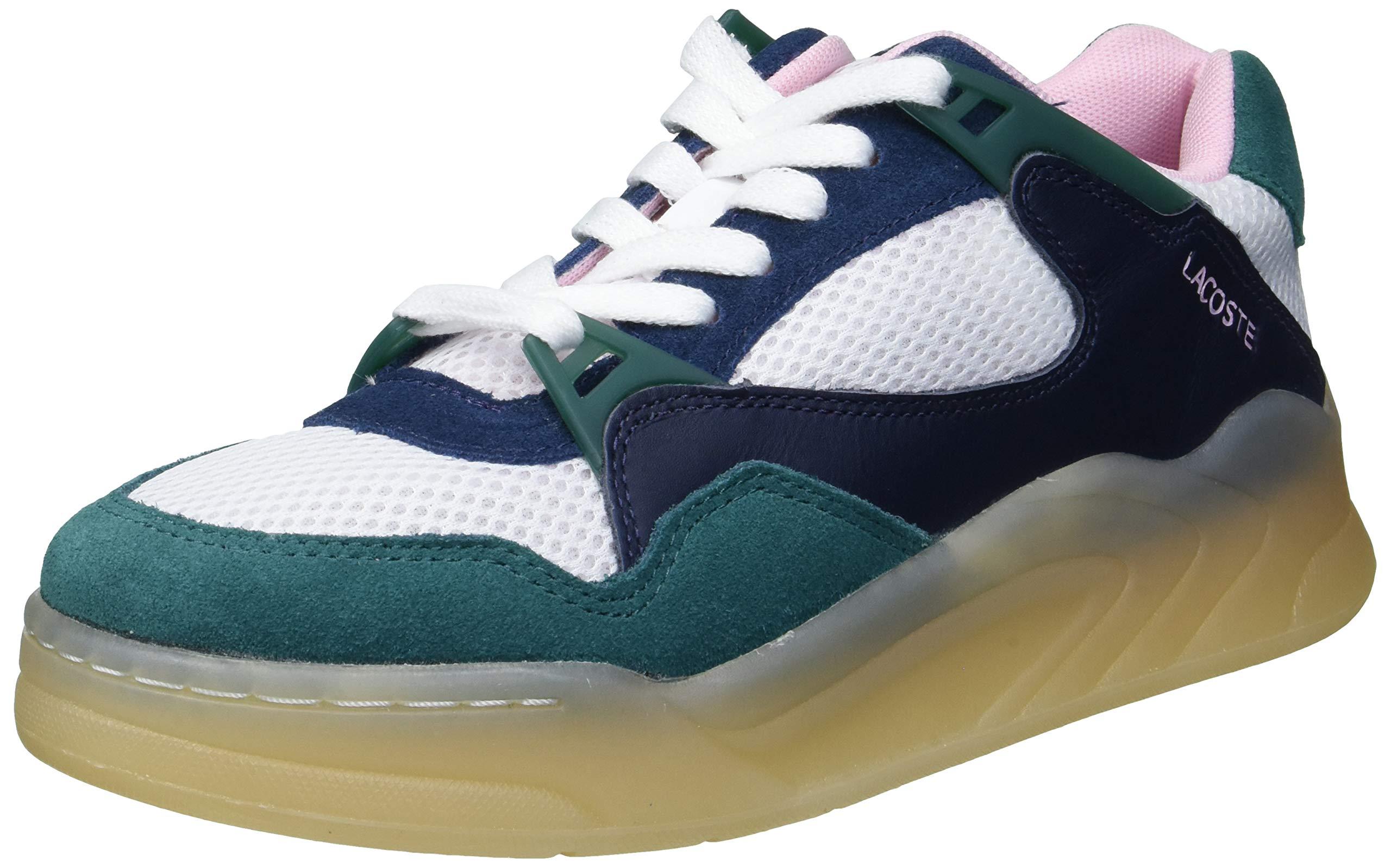 Lacoste Leather Court Slam Sneaker in White/Navy (Blue) - Save 38% - Lyst