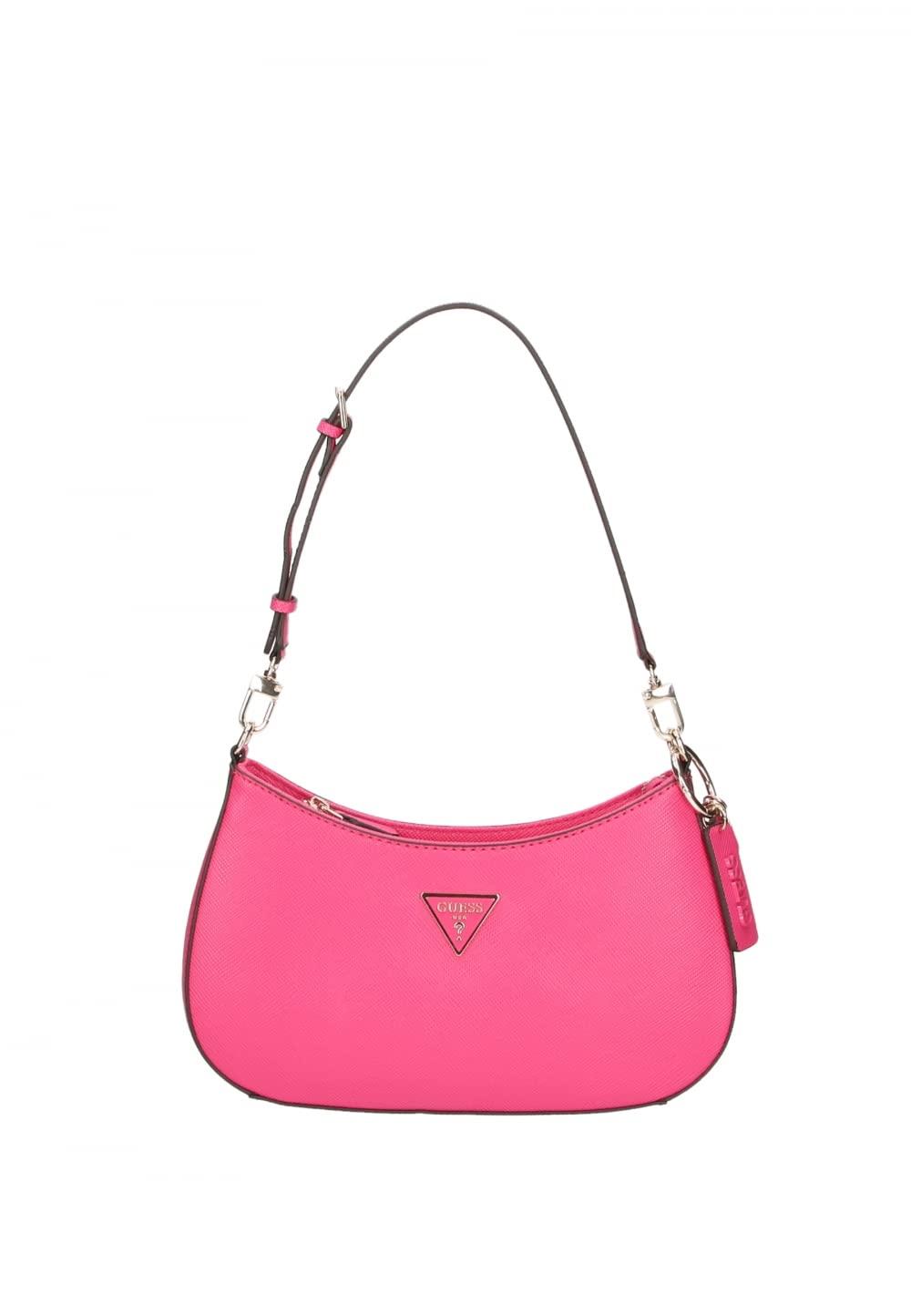 Guess Noelle Top Zip Shoulder Bag in Pink Lyst