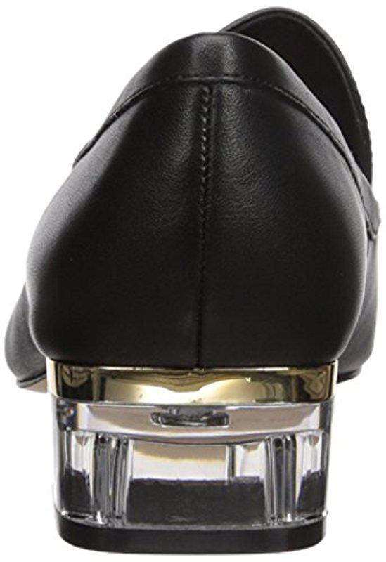 Nine West Womens UMISSIT Leather Driving Style Loafer