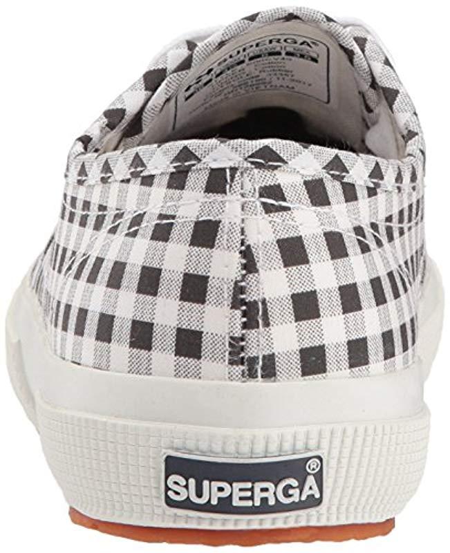 superga 2750 gingham sneaker