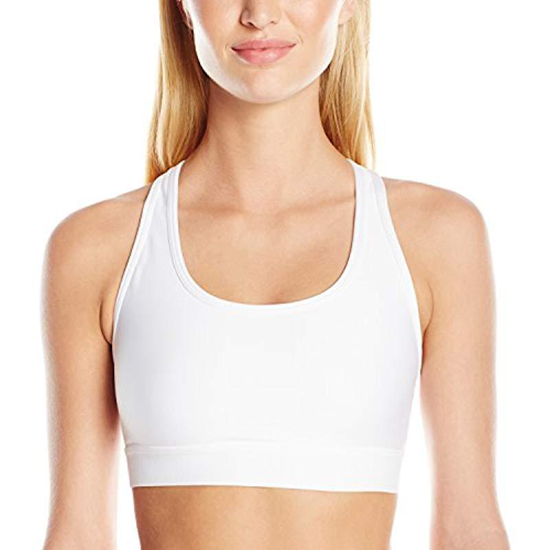 hanes compression sports bra