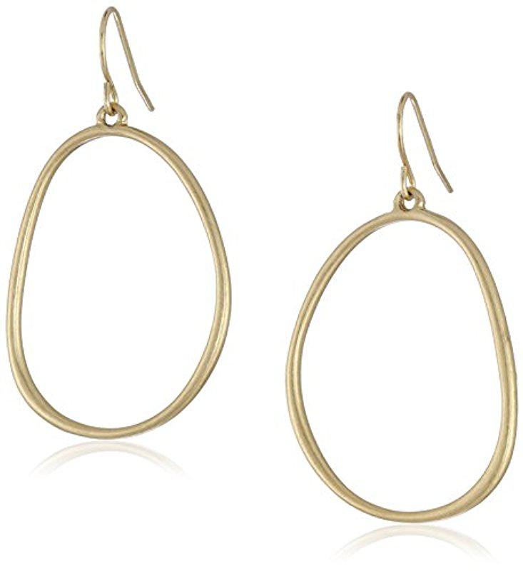Lyst The Sak Delicate Hoop Earrings In Metallic The Sak Women S Metallic Delicate Hoop Earrings