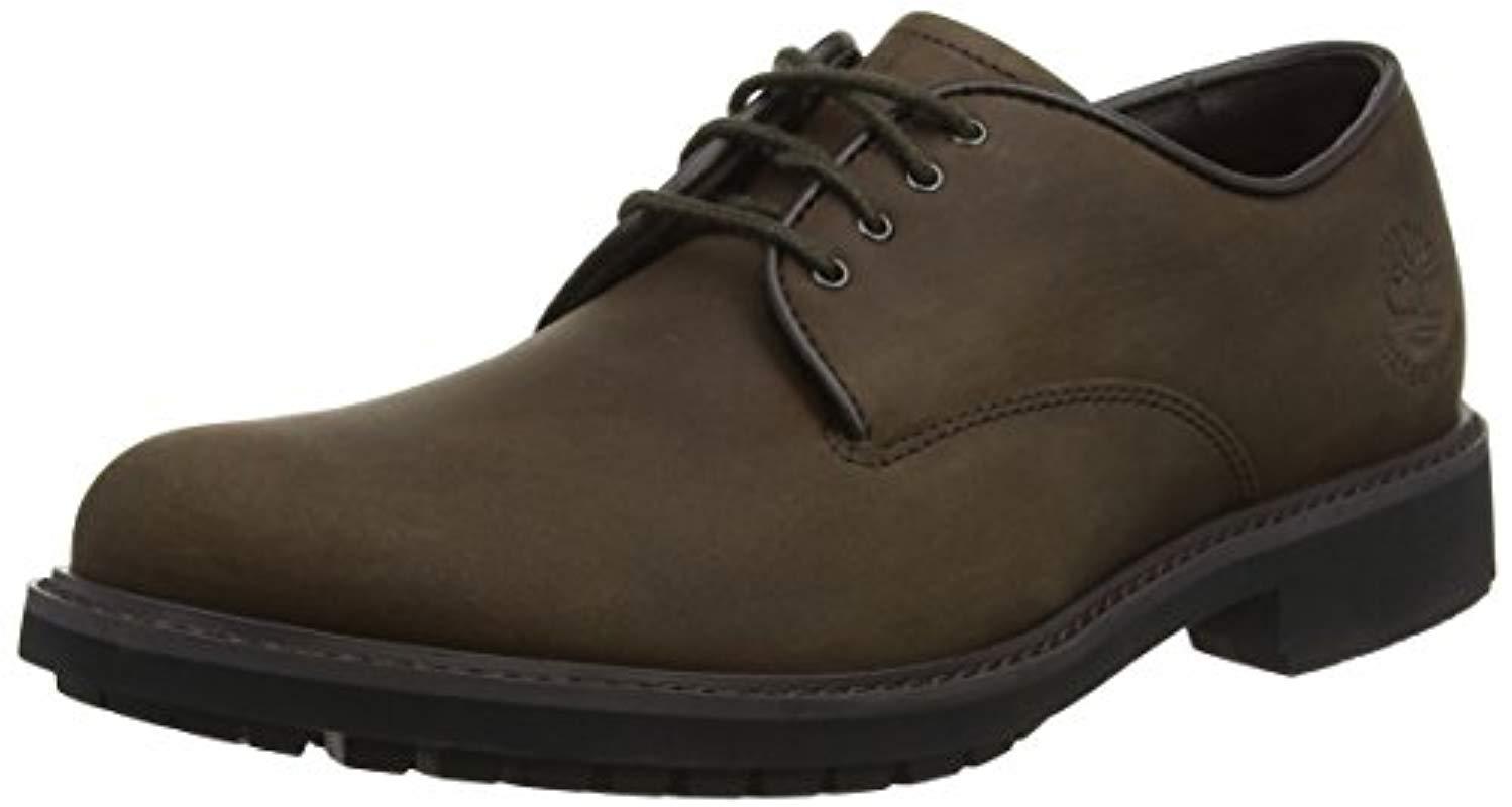 Timberland Earthkeepers Stormbuck Plain Toe Oxford in Brown for Men | Lyst