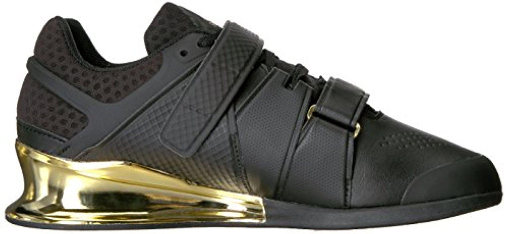 Reebok Rubber Legacy Lifter Cross-trainer Shoe in Black/Gold (Black) for  Men | Lyst