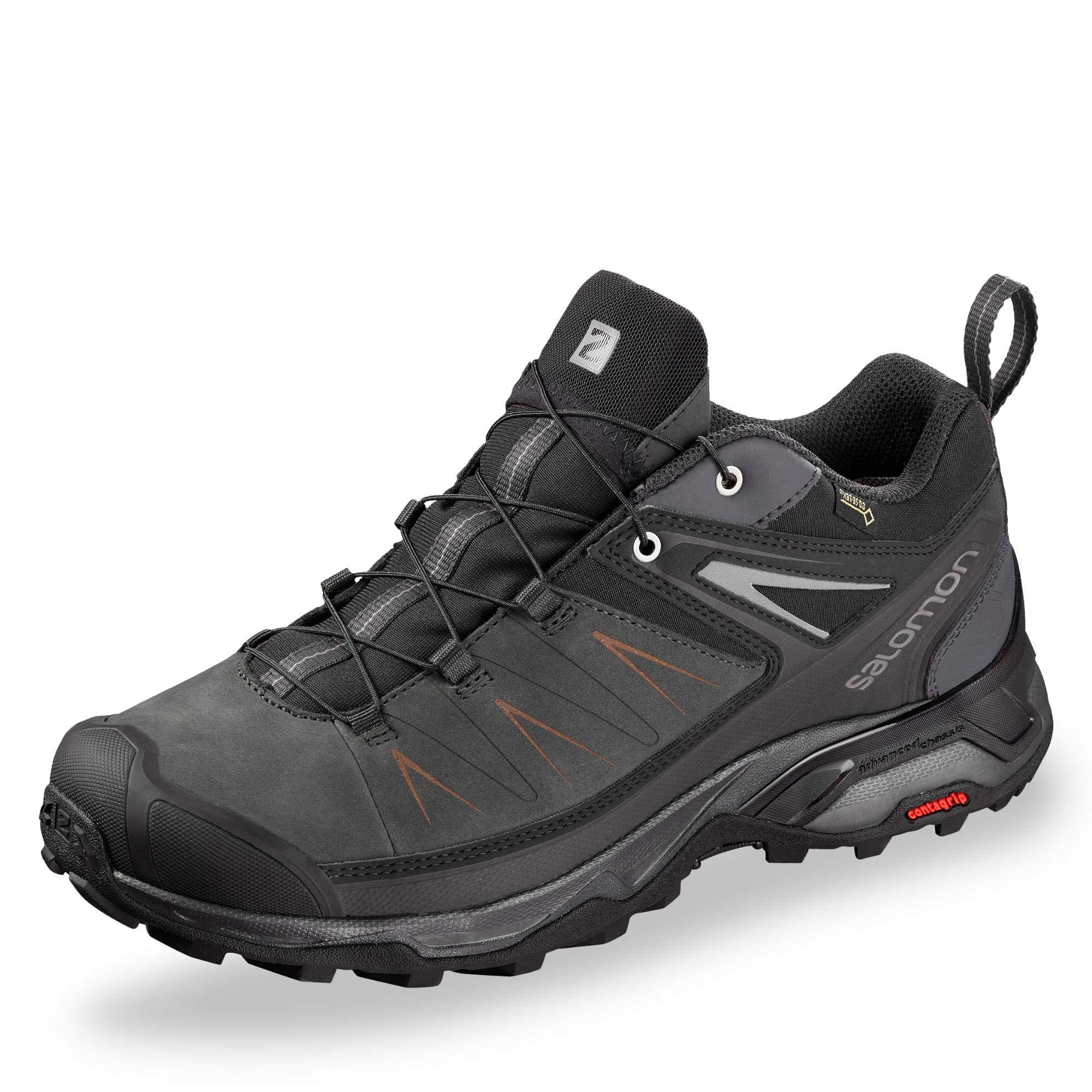 Salomon Leather X Ultra 3 Ltr Gtx Hiking Shoes in Black for Men - Save 25%  - Lyst