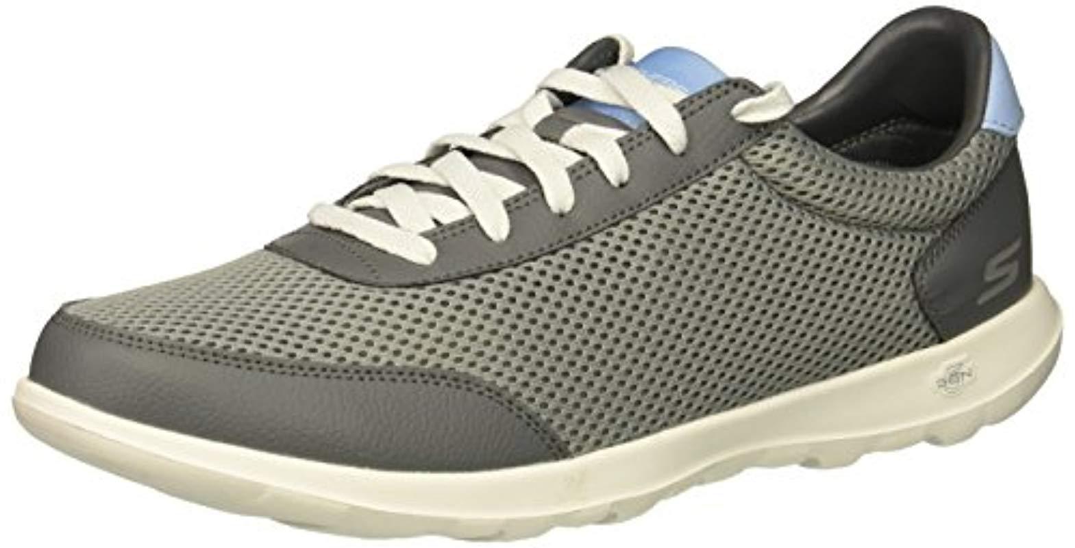 skechers women's go walk lite flare sneaker