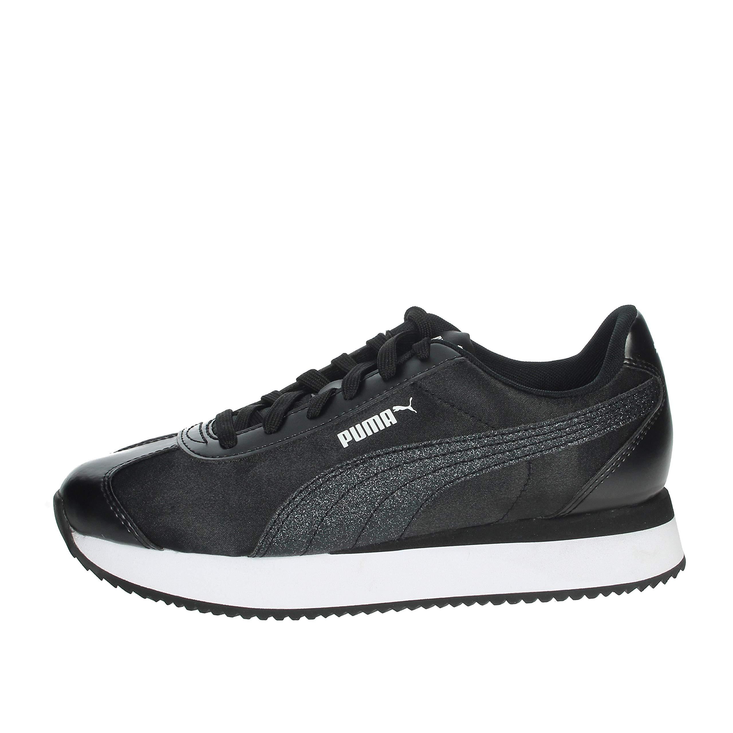 puma black glitter shoes