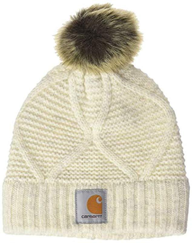 carhartt women's pom hat