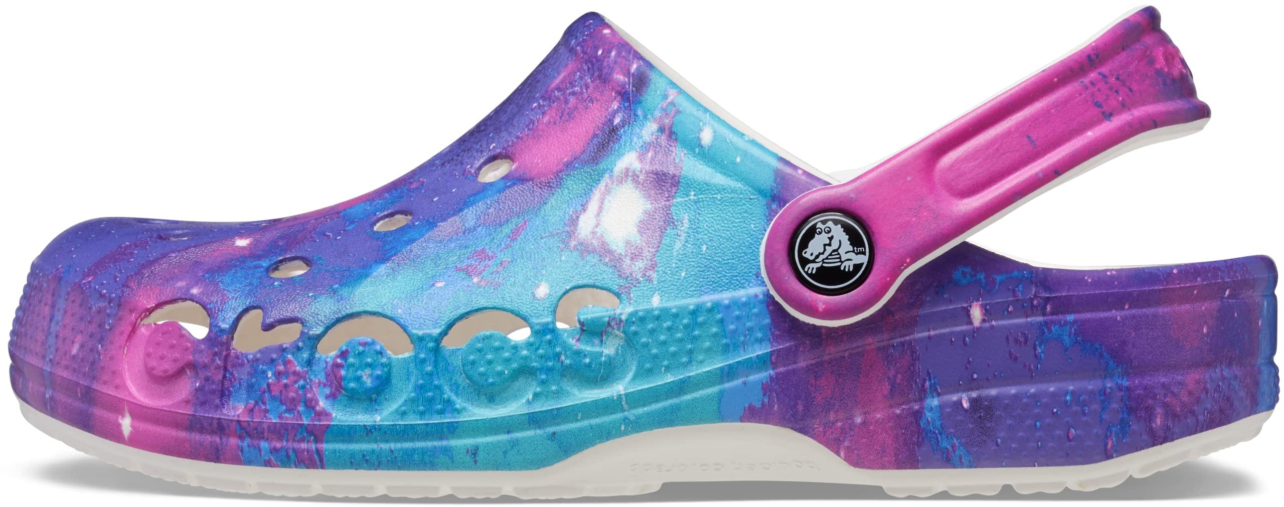 Crocs™ Adult Baya Graphic Clogs in Black Lyst