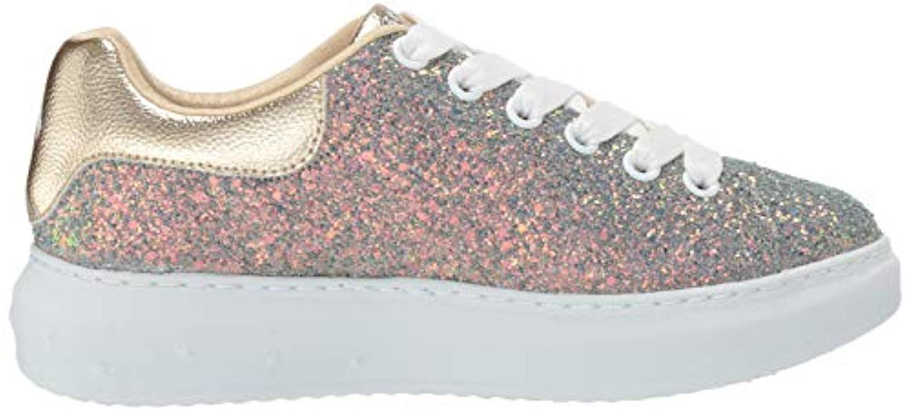 skechers black glitter trainers