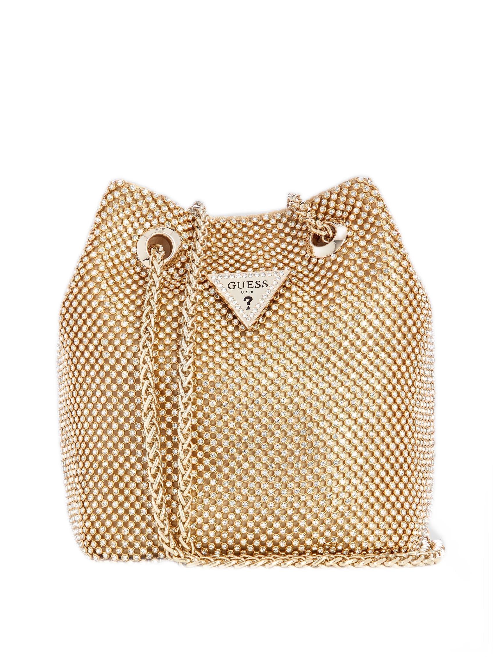 Guess gold bag sale