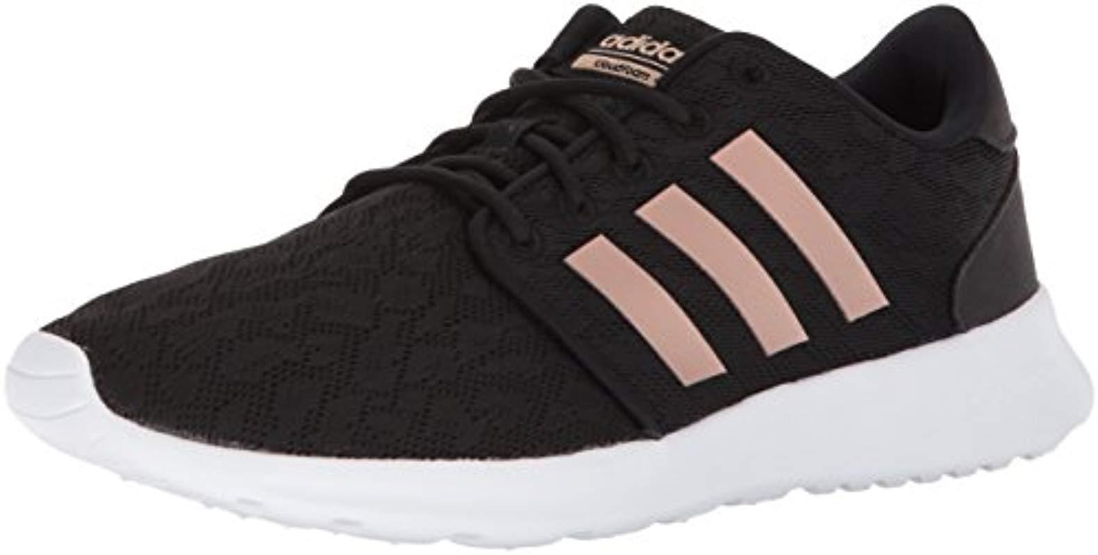 adidas cloudfoam qt racer black copper