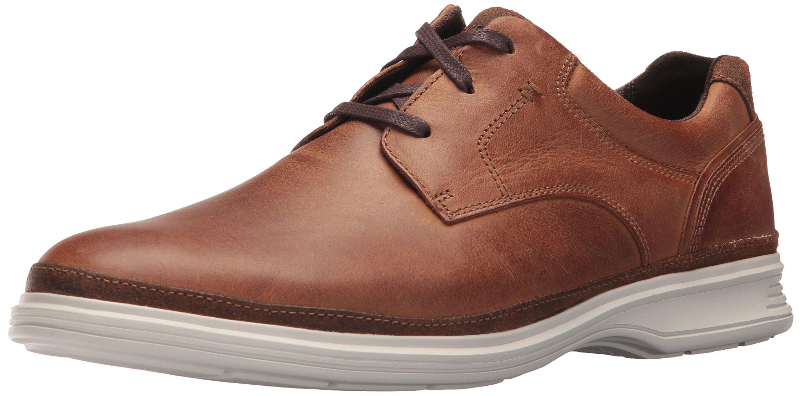 Rockport Dressports 2 Go Plain Toe Shoe in Brown for Men - Lyst