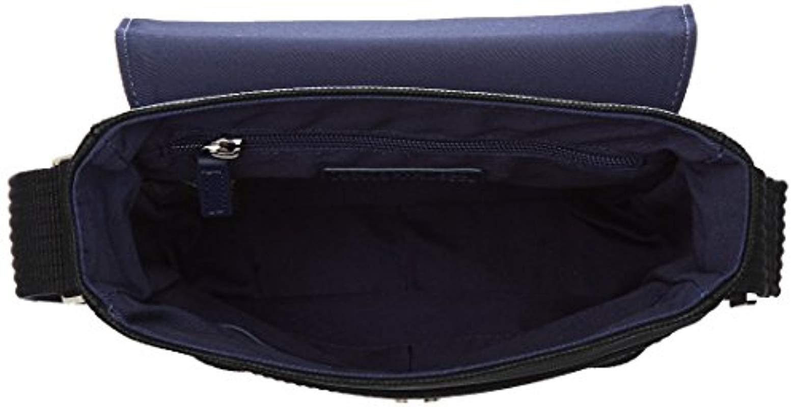 Sac Homme Access Premium Shoulder Bag Lacoste pour homme en coloris Noir |  Lyst