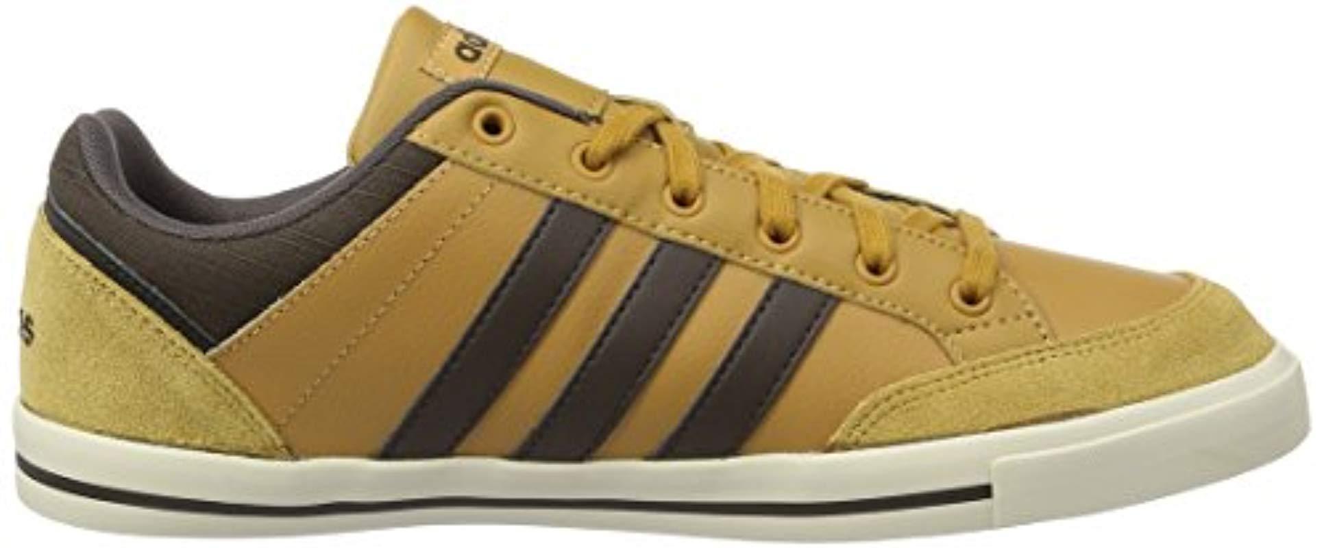 adidas cacity leather trainers mens