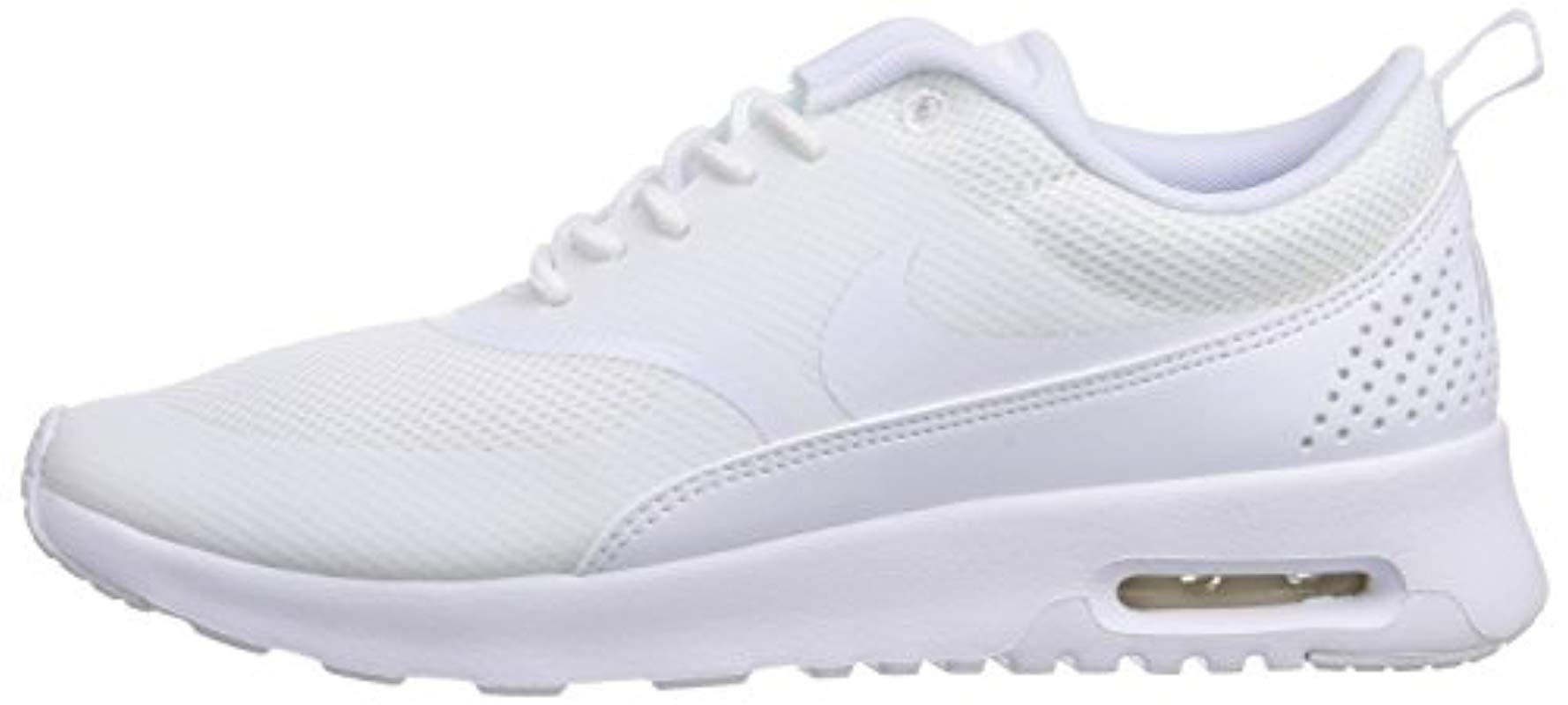 nike thea trainers white