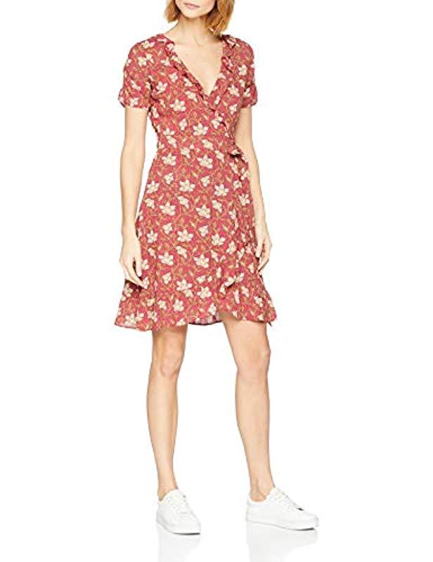 fat face greta wrap dress