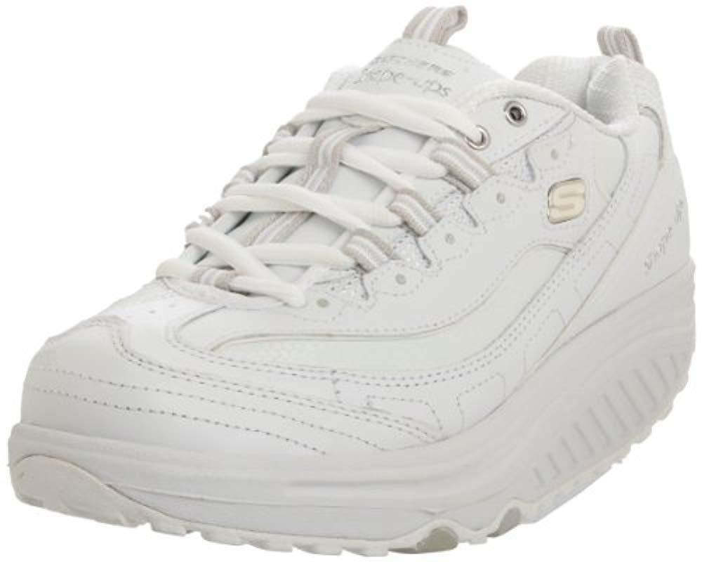 Skechers Shape-ups Metabolize 11800 WSL Damen Sneaker in Weiß | Lyst DE