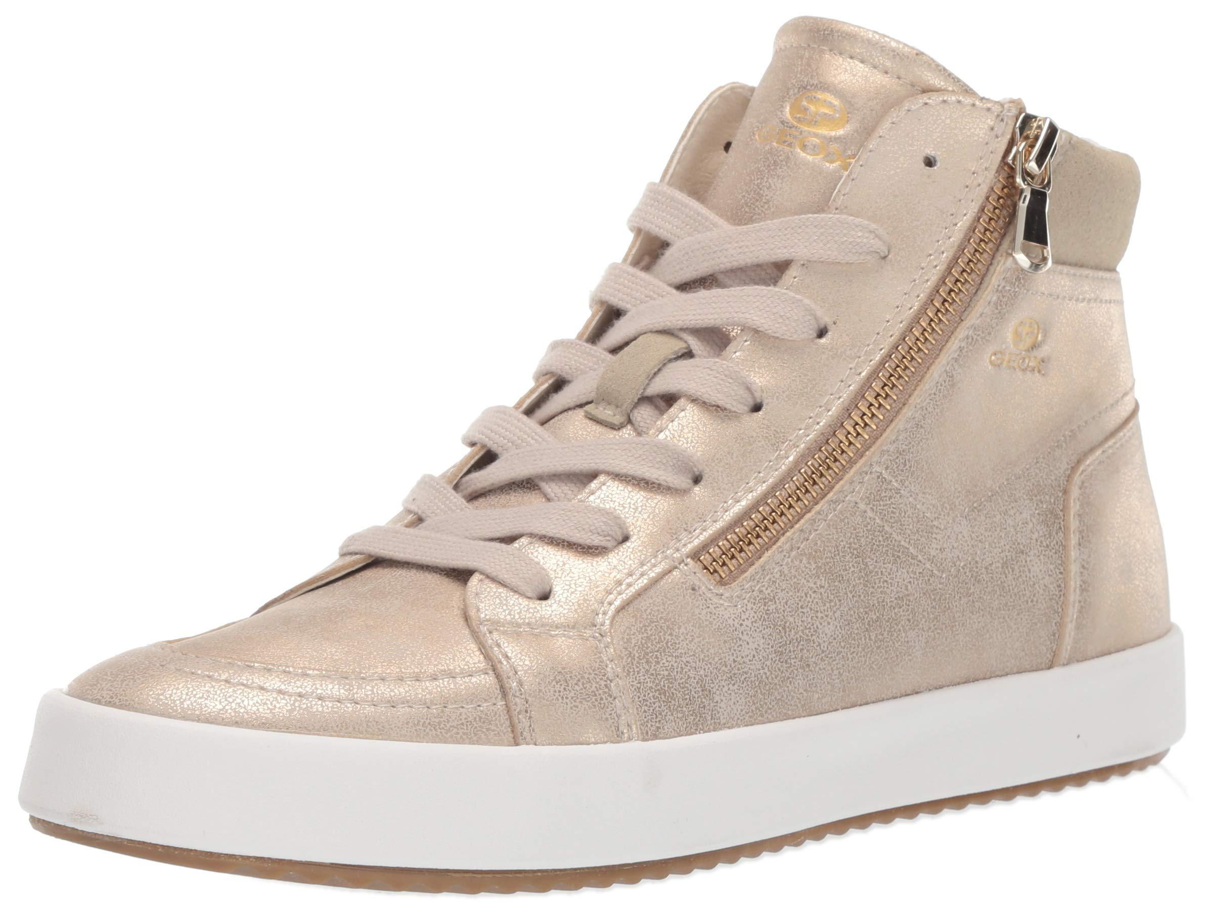 Geox BLOMIEE 11 Fashion HIGH TOP with Zipper Sneaker in Natur | Lyst DE