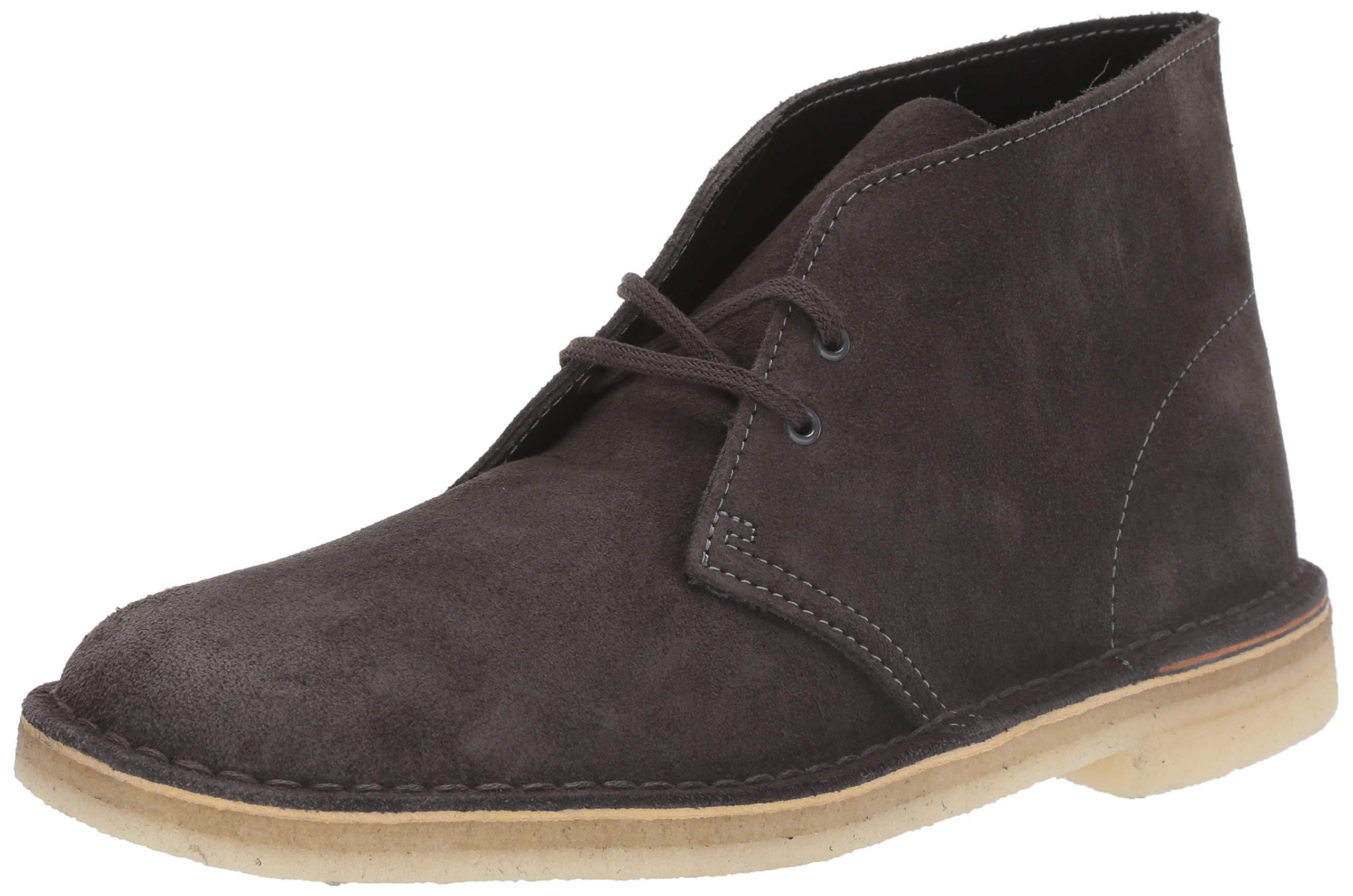 clarks desert boot slate grey
