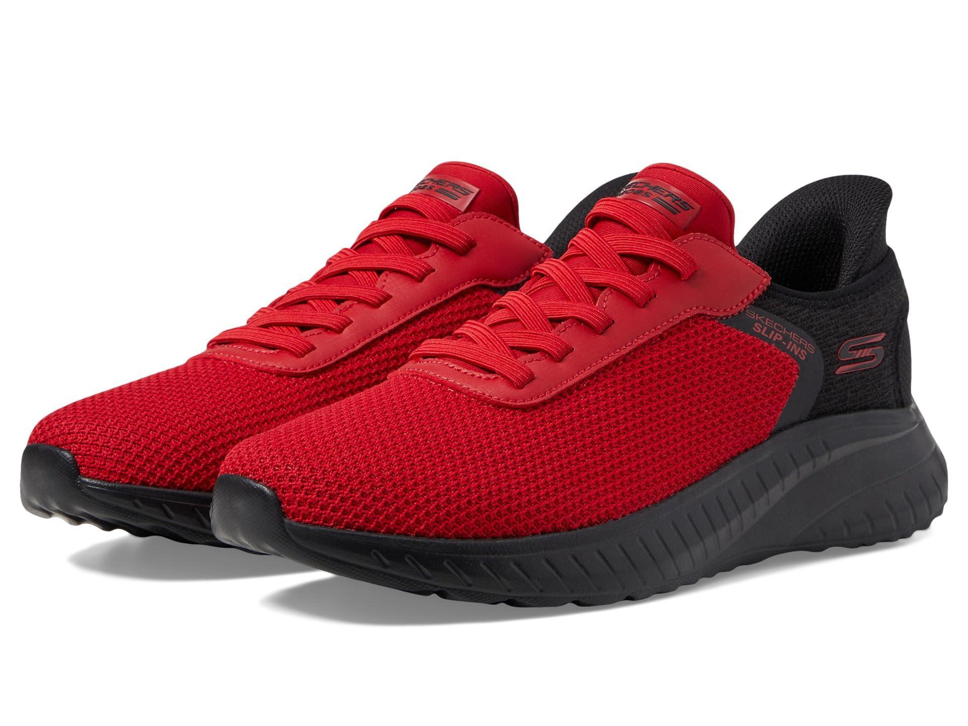Skechers Hands Free Slip ins Bobs Squad Chaos balanced Edge Sneaker in Red for Men Lyst UK