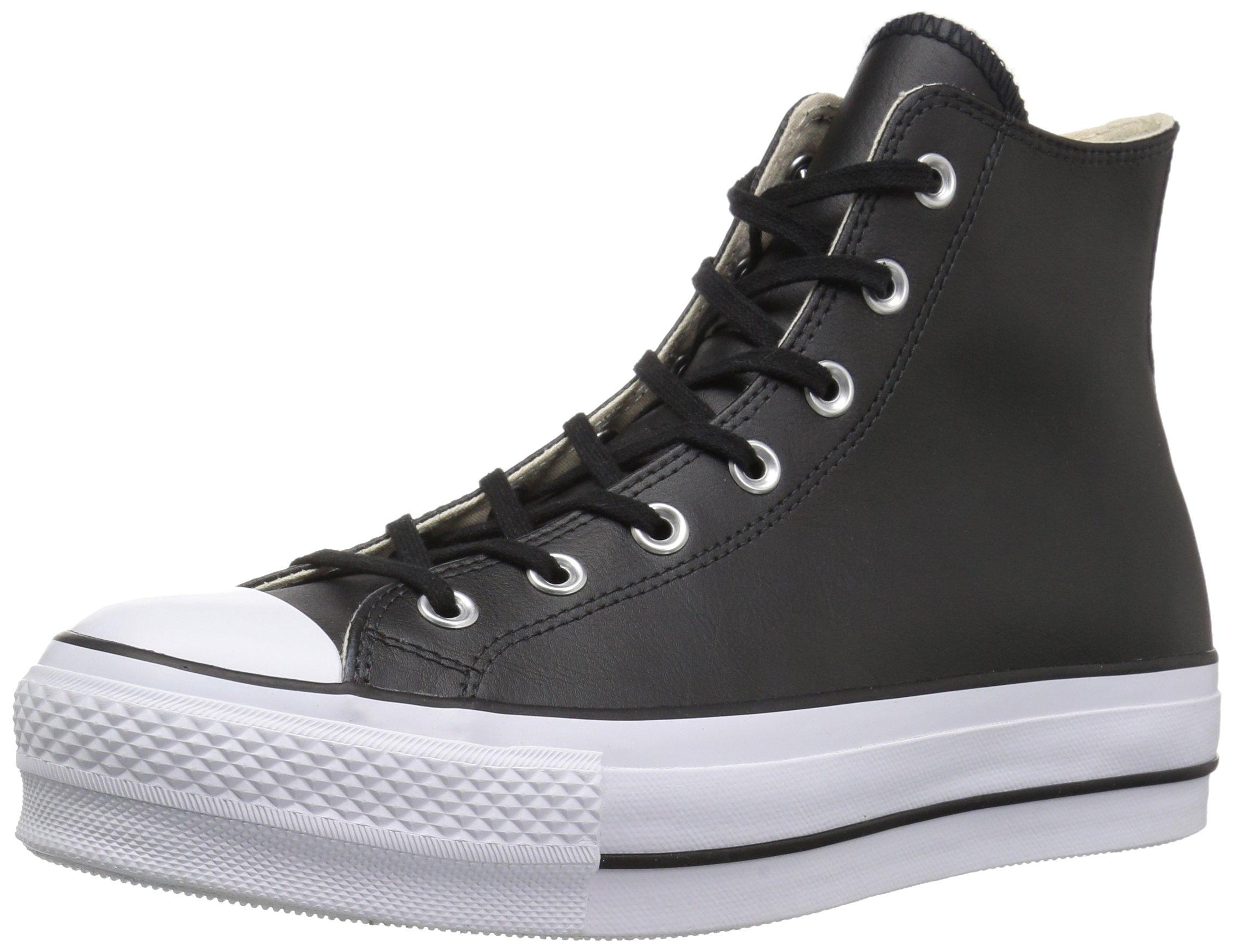 chuck taylor all star lift clean leather hi