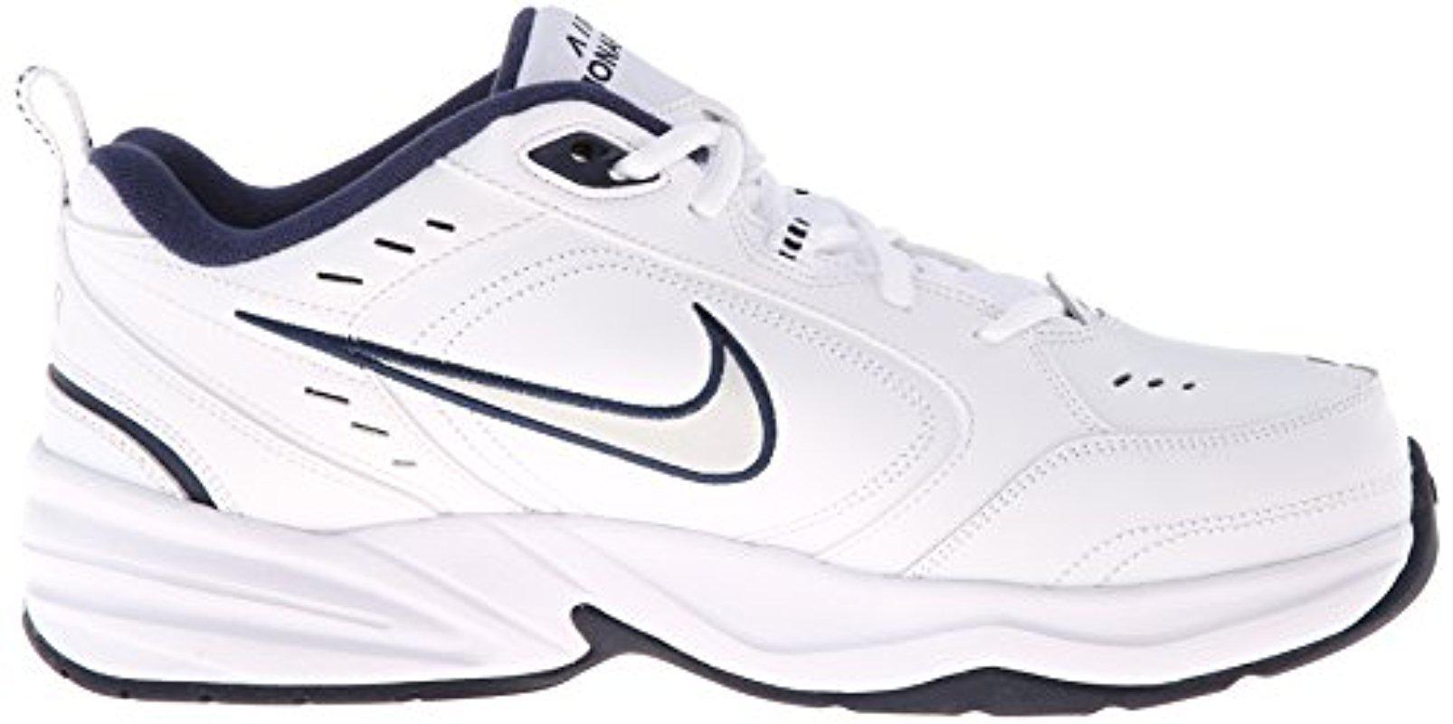 Nike Air Monarch Iv White Metallic Silver Nike Air Monarch Iv White Metallic Silver