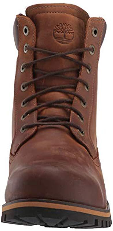 Timberland Rugged 6 Inch Plain Toe Waterproof Lace-up Boots in Brown for  Men | Lyst UK