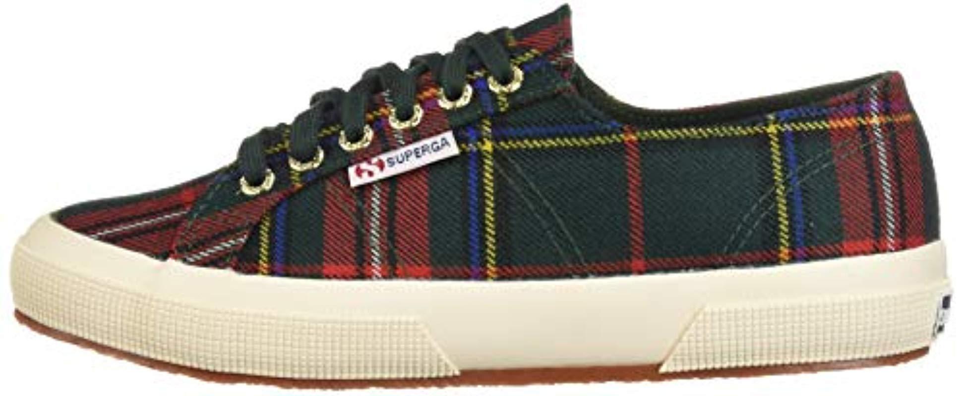 superga tartan sneakers