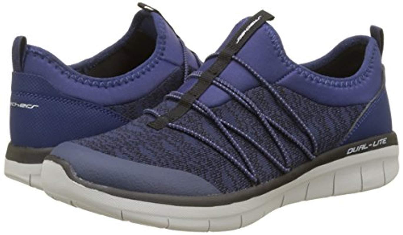 skechers women's 12379 slip on trainers