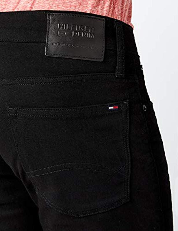 Tommy Hilfiger Ryan Original Straight Leg Jeans in Black for Men | Lyst UK