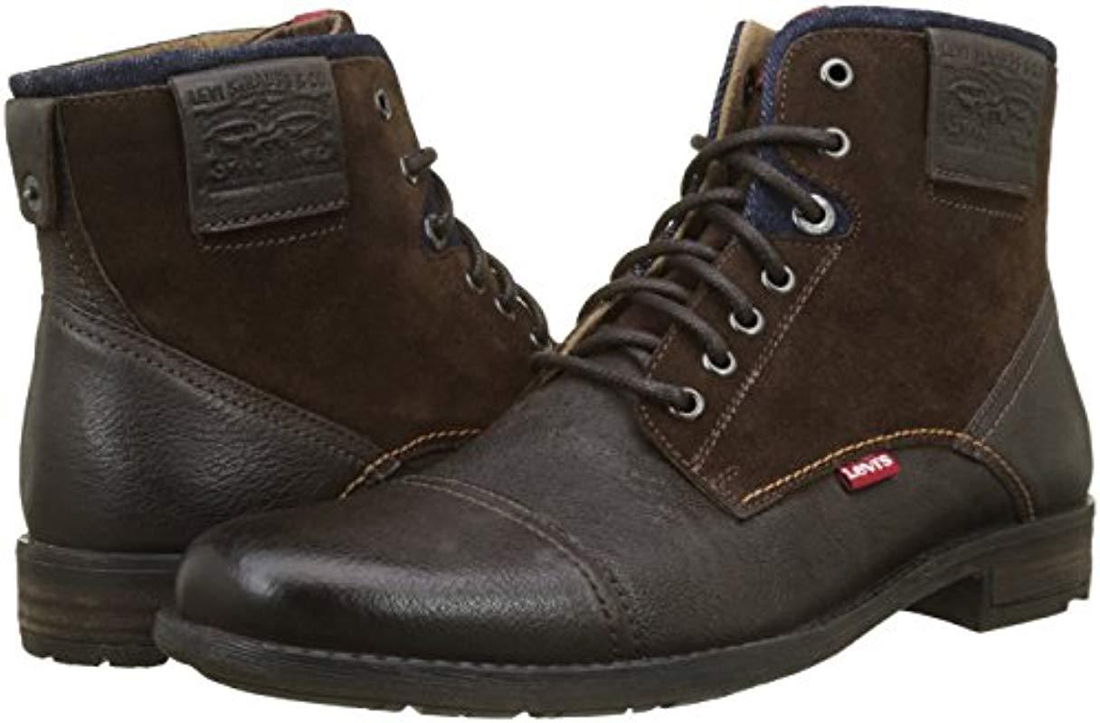 Botas altas LEVI'S® - Fowler 2.0 (Boots) 232732-1700-29 Dark Brown - Botas  - Botas y botines - Hombre | zapatos.es