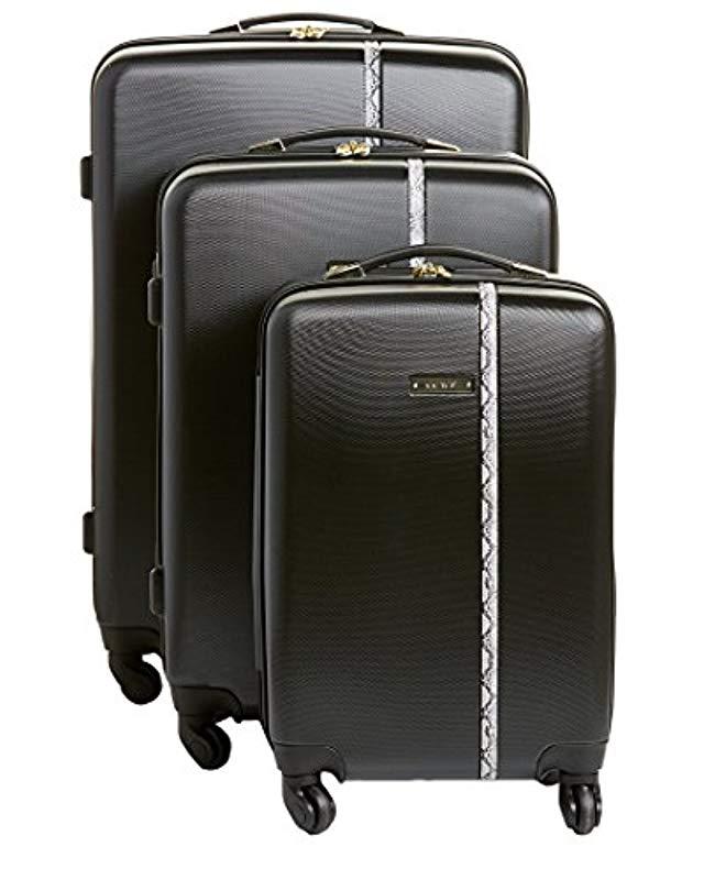 Nine West Ninewest 3 Piece Hardside Spinner Luggage Set in 