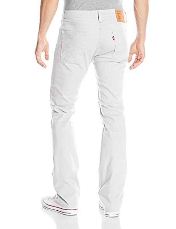 Top 31+ imagen levi’s 513 white jeans